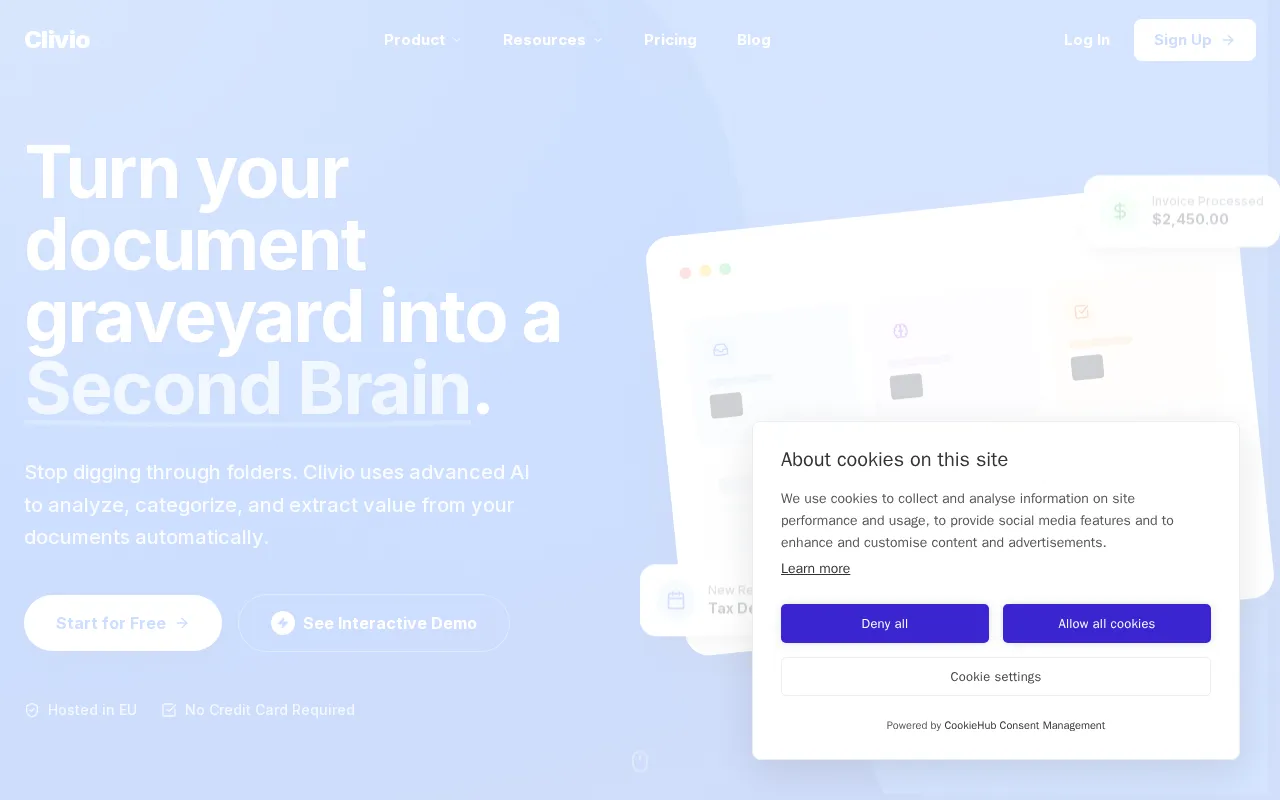 Clivio — preview screenshot