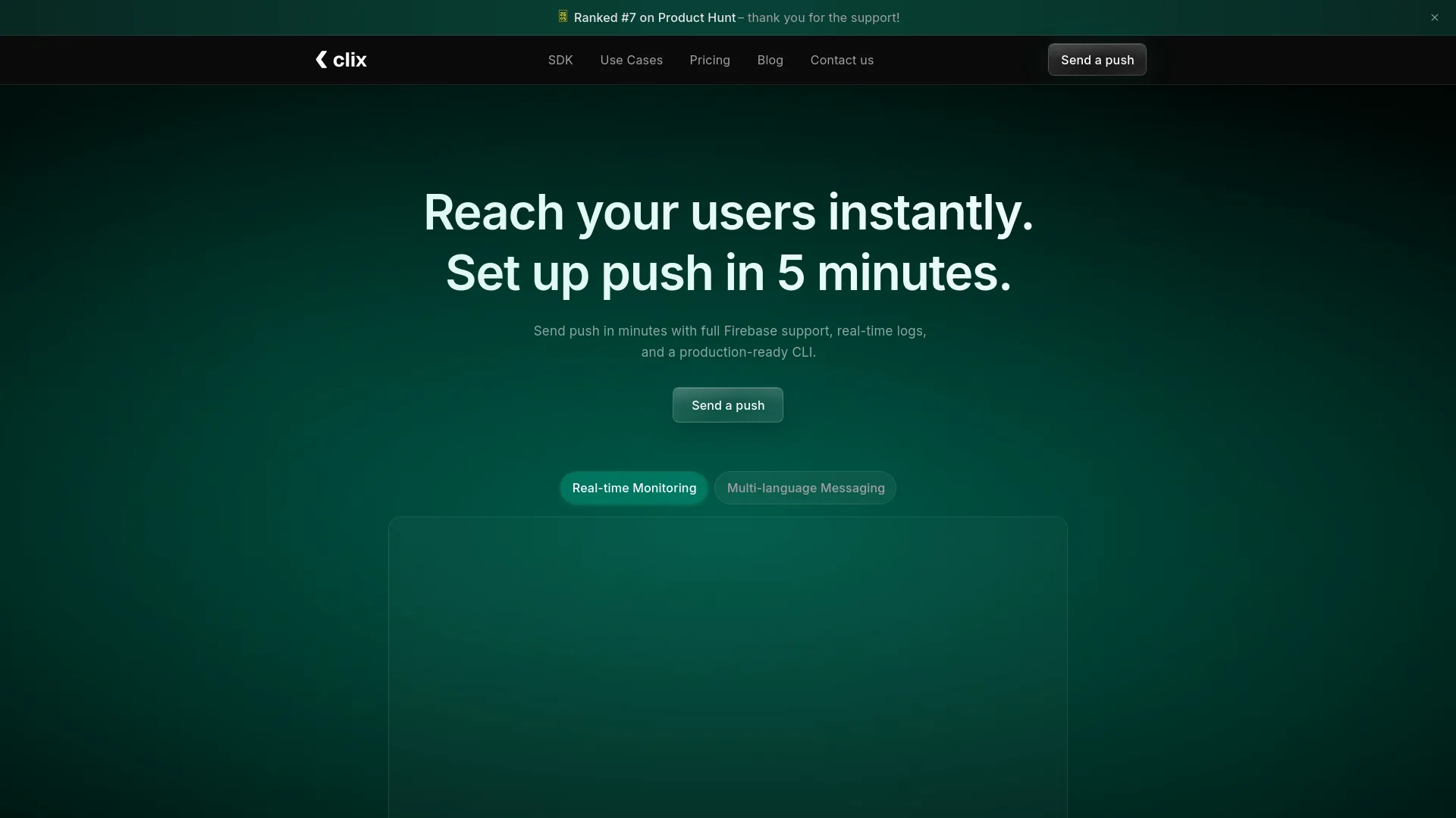 Clix — preview screenshot