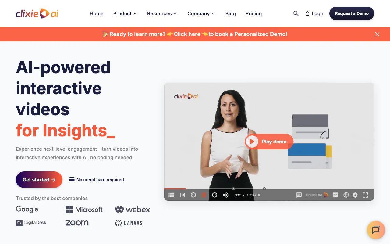 Clixie AI — preview screenshot