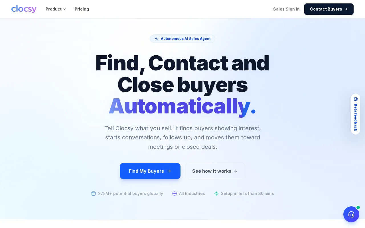Clocsy — preview screenshot