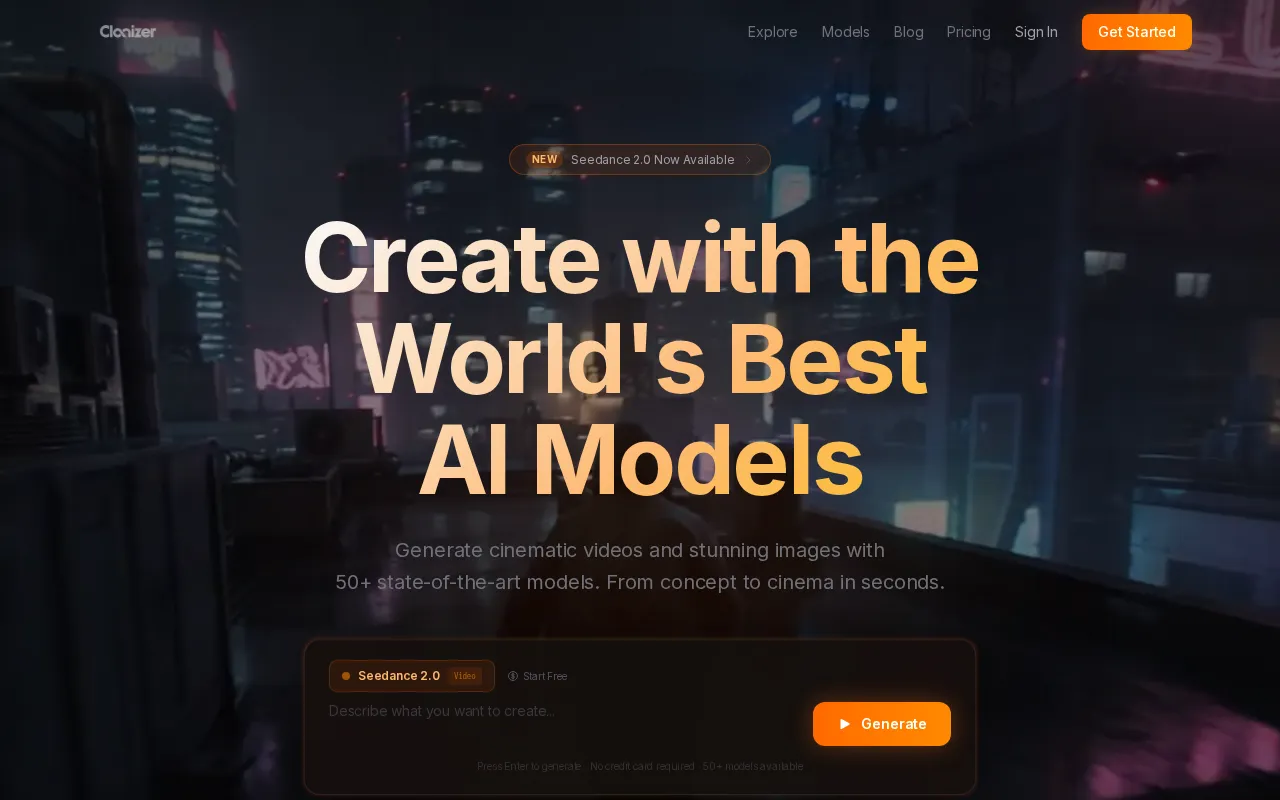 Clonizer — preview screenshot