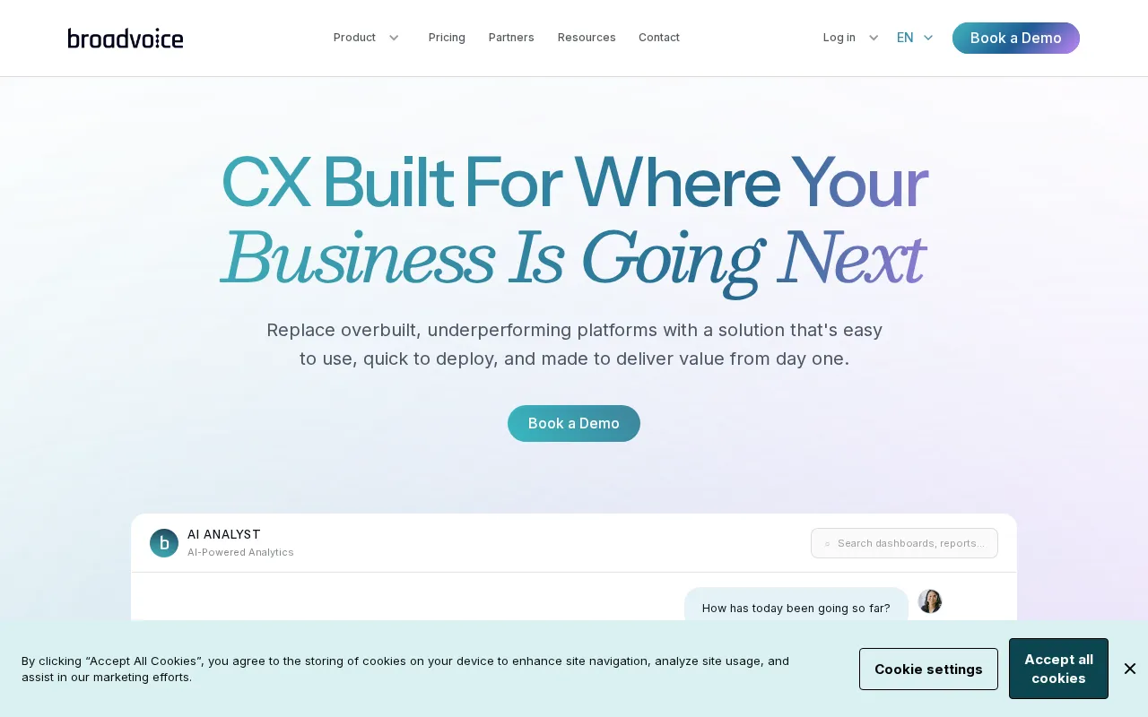 BroadVoice Cloud PBX — preview screenshot