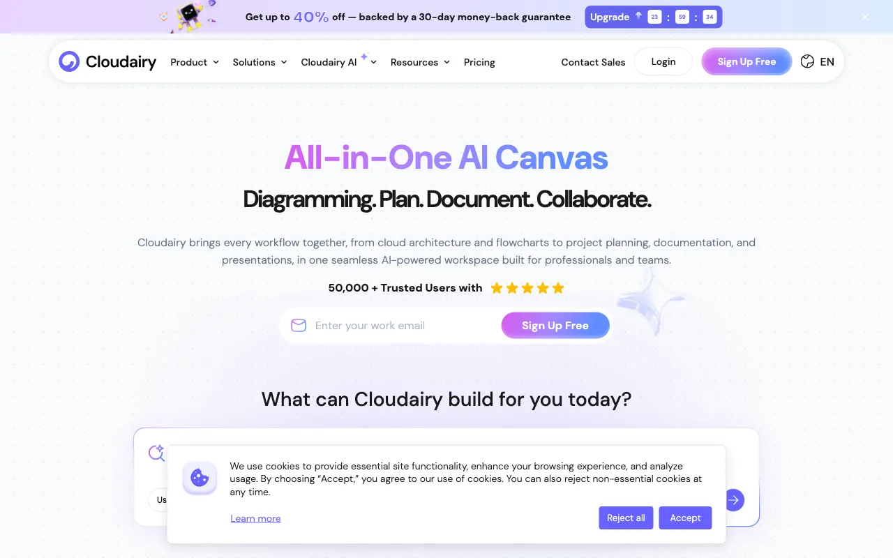 Cloudairy — preview screenshot