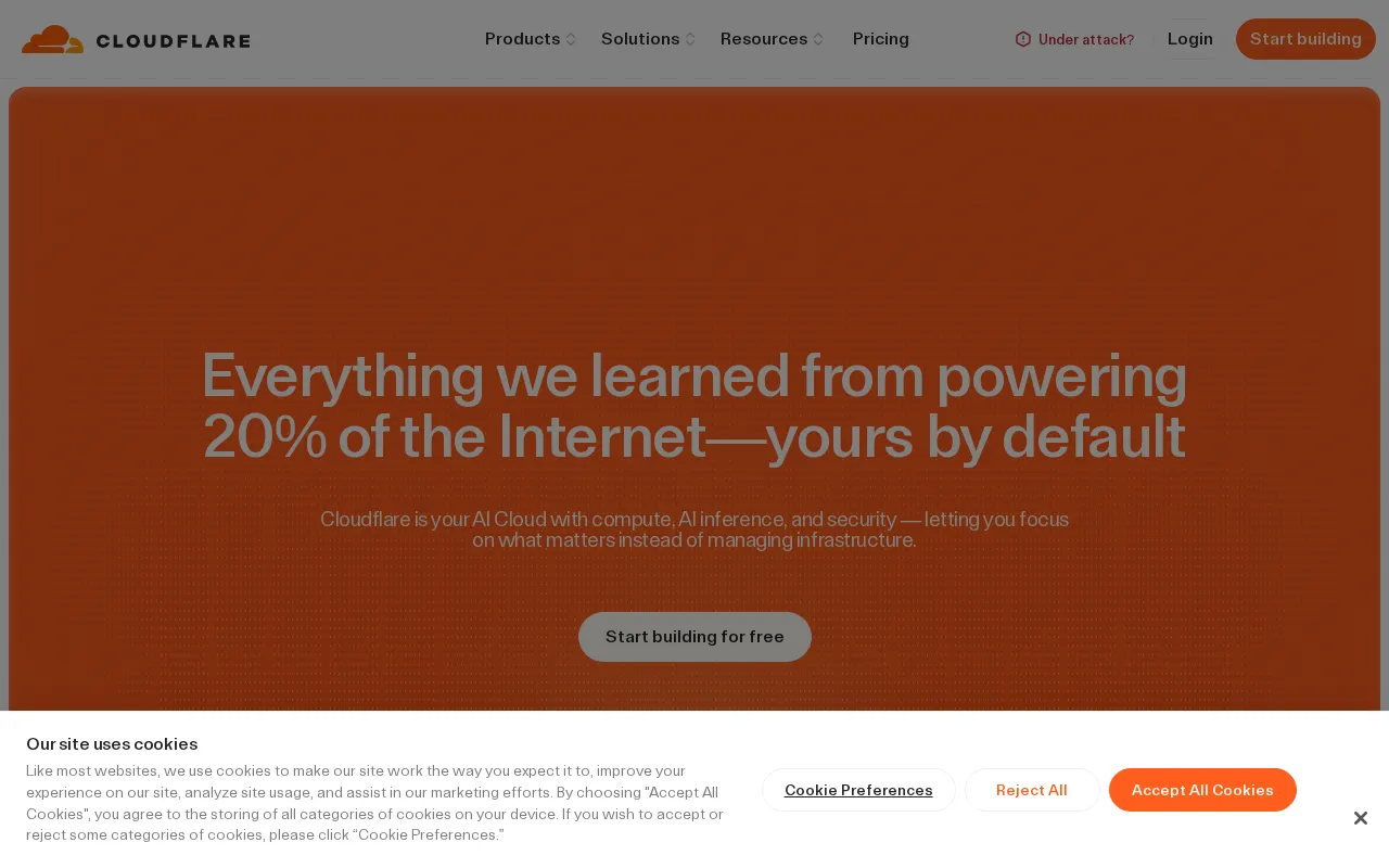 Cloudflare — preview screenshot