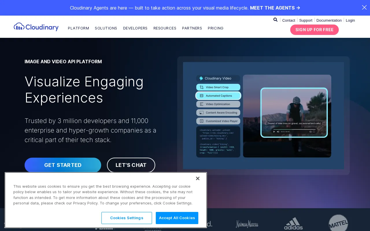 Cloudinary — preview screenshot