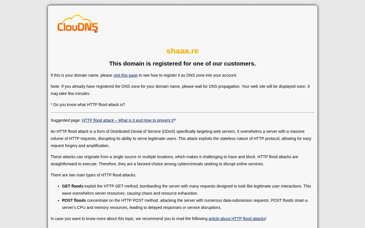 ClouDNS — preview screenshot
