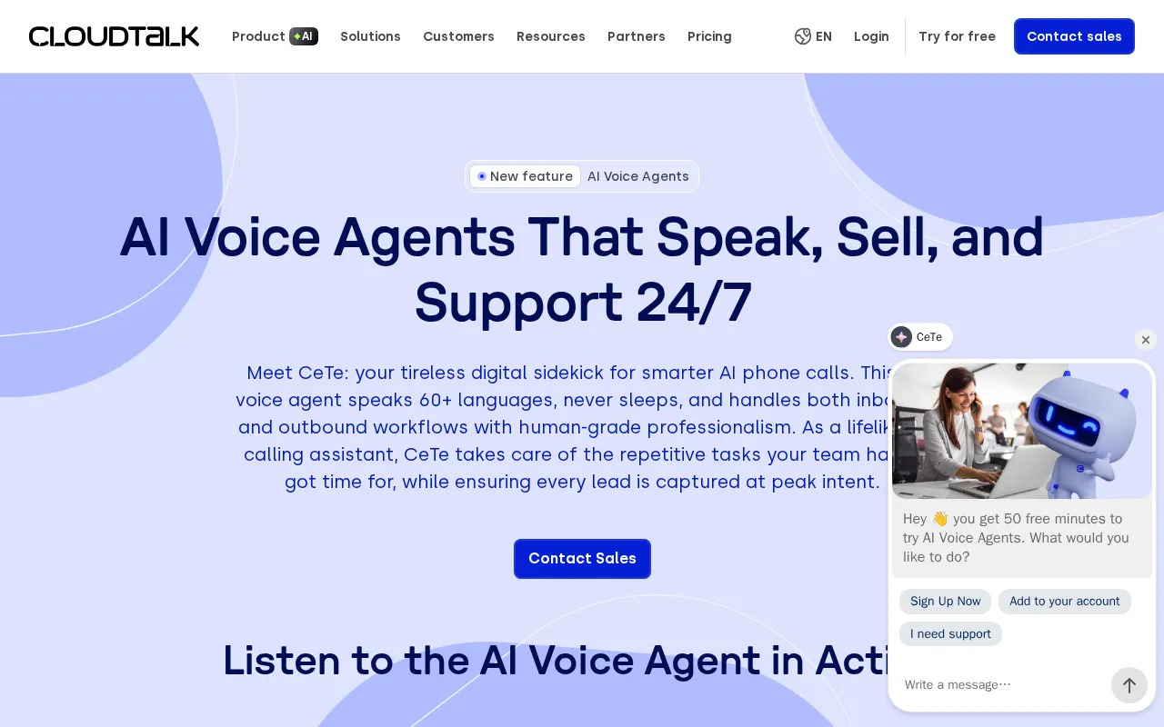 CloudTalk — preview screenshot