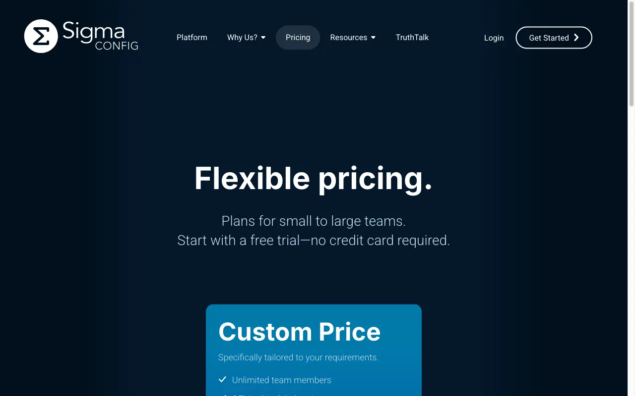 CloudTruth Config & Secrets AI Copilot — pricing page