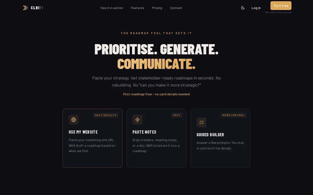 CLRITI — preview screenshot