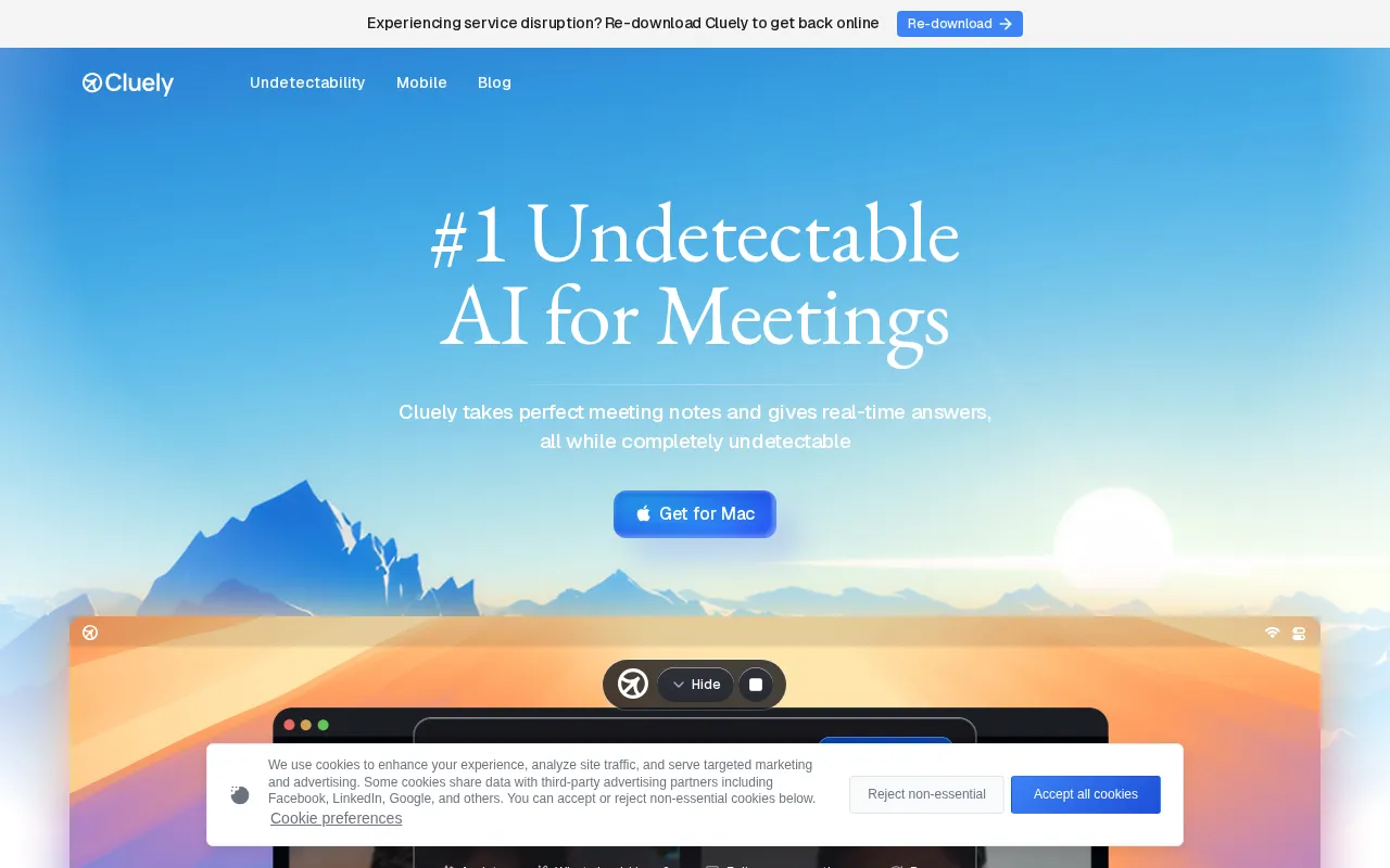 Cluely — preview screenshot