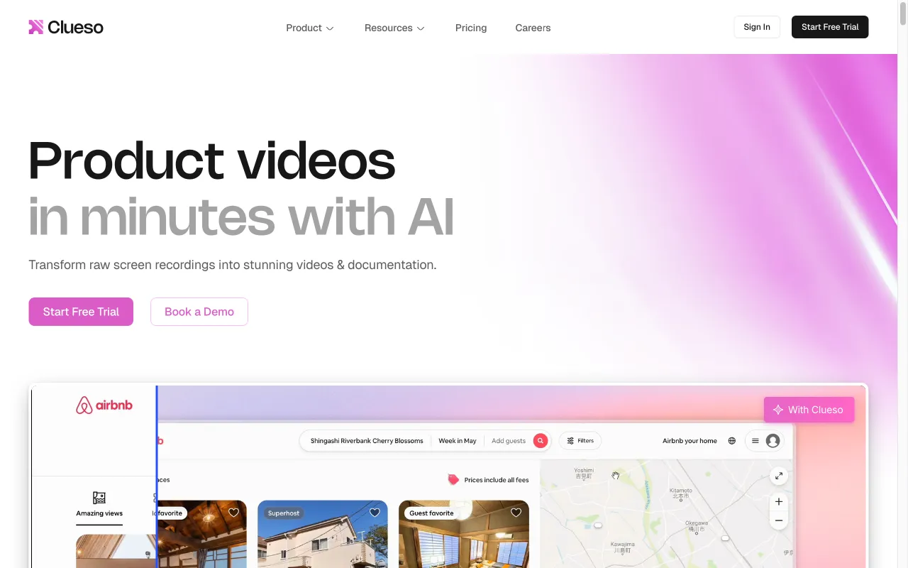 Clueso — preview screenshot