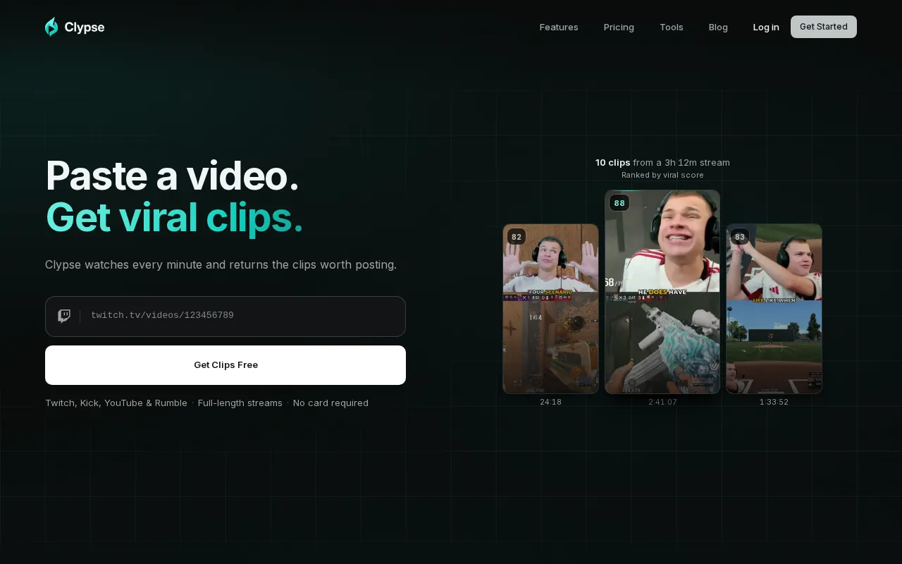 Clypse — preview screenshot