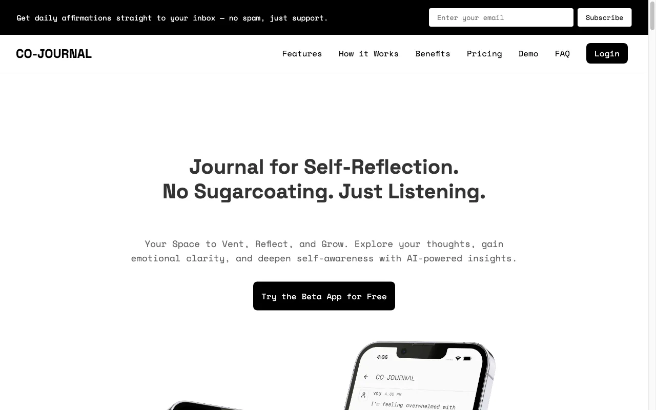 CO-JOURNAL — preview screenshot