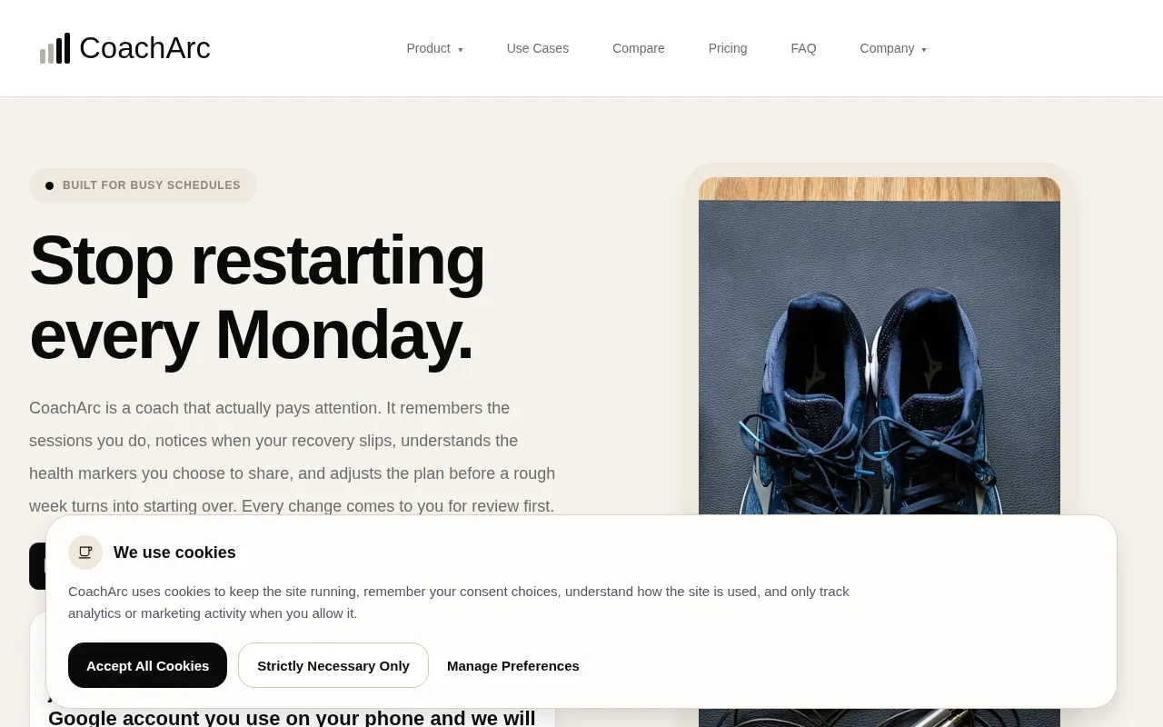 CoachArc — preview screenshot