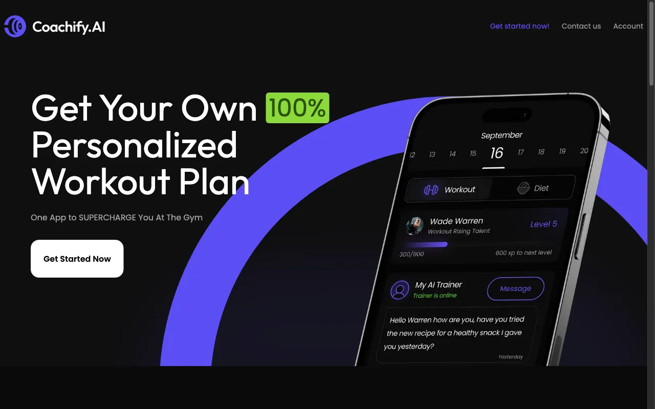 Coachify.AI — preview screenshot
