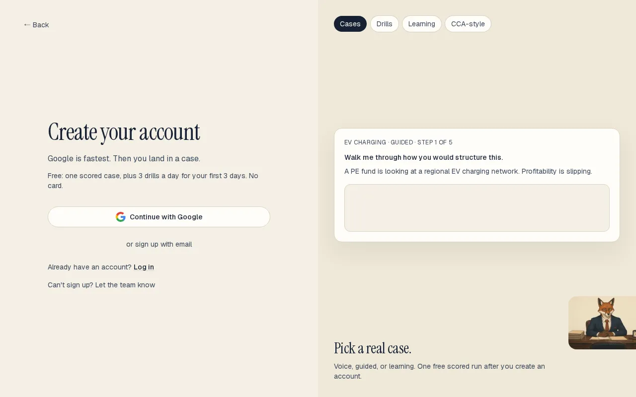 CoachNed — pricing page