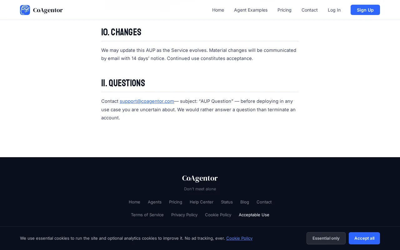 CoAgentor — preview screenshot