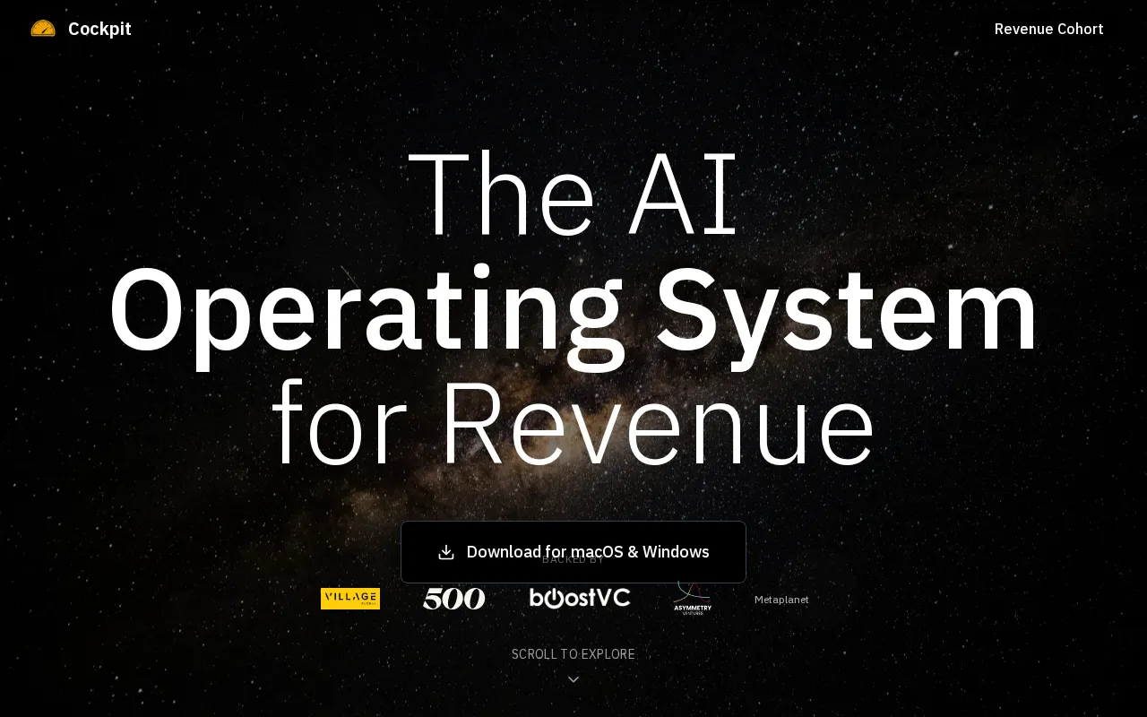 Cockpit AI — pricing page
