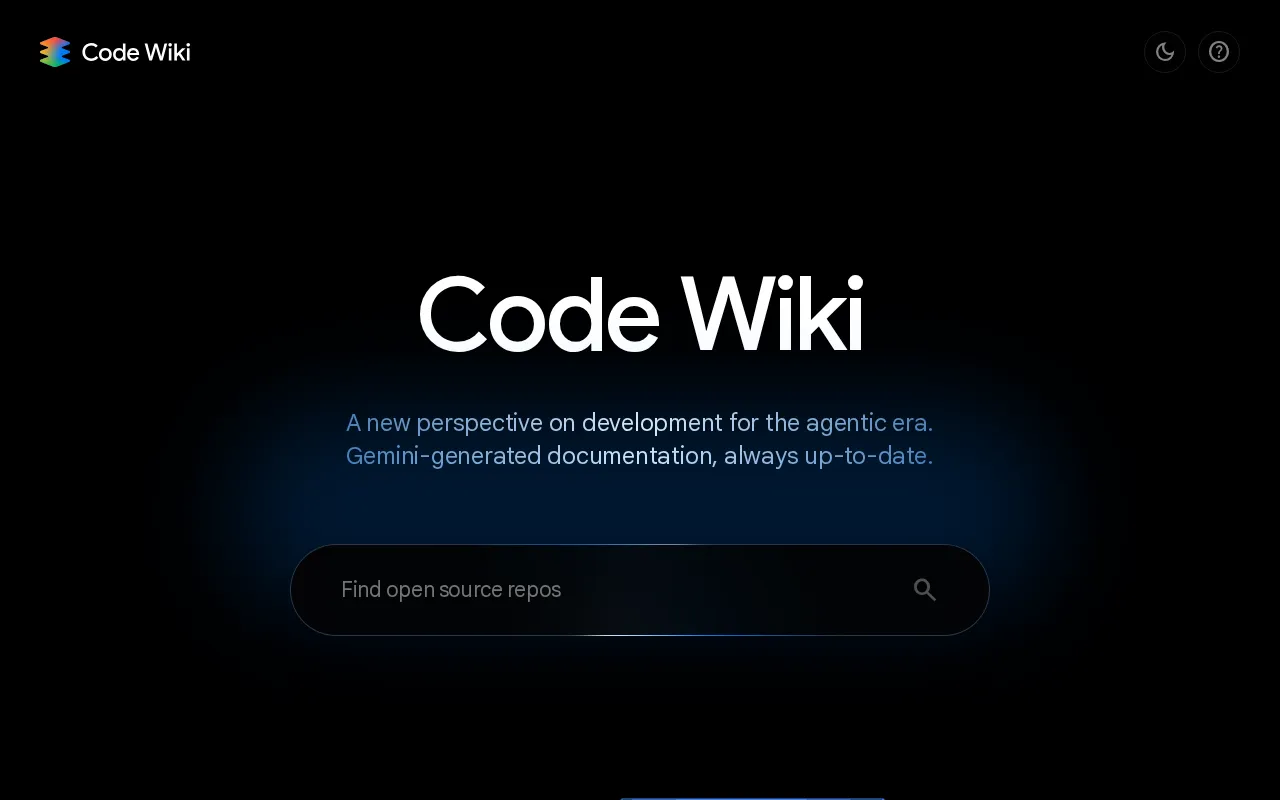 Code Wiki — preview screenshot