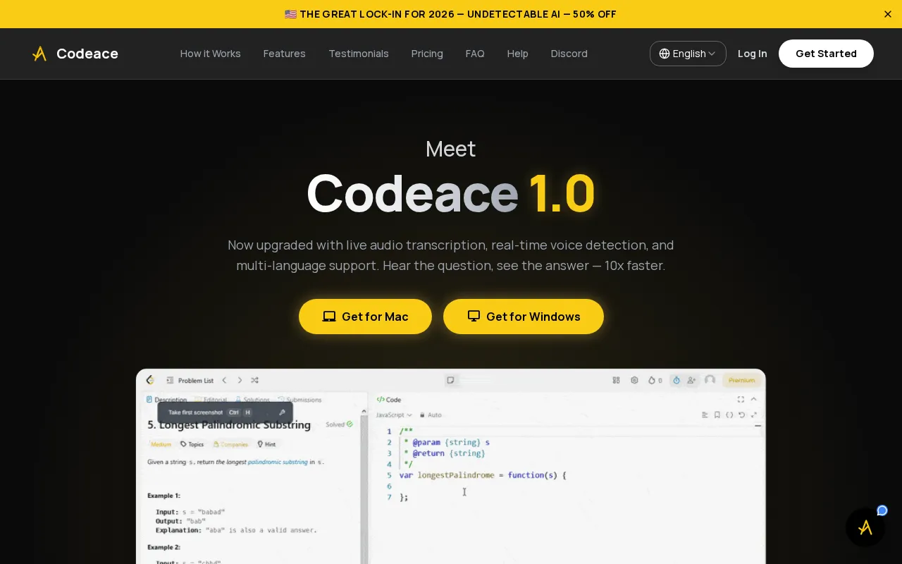 Codeace AI — preview screenshot