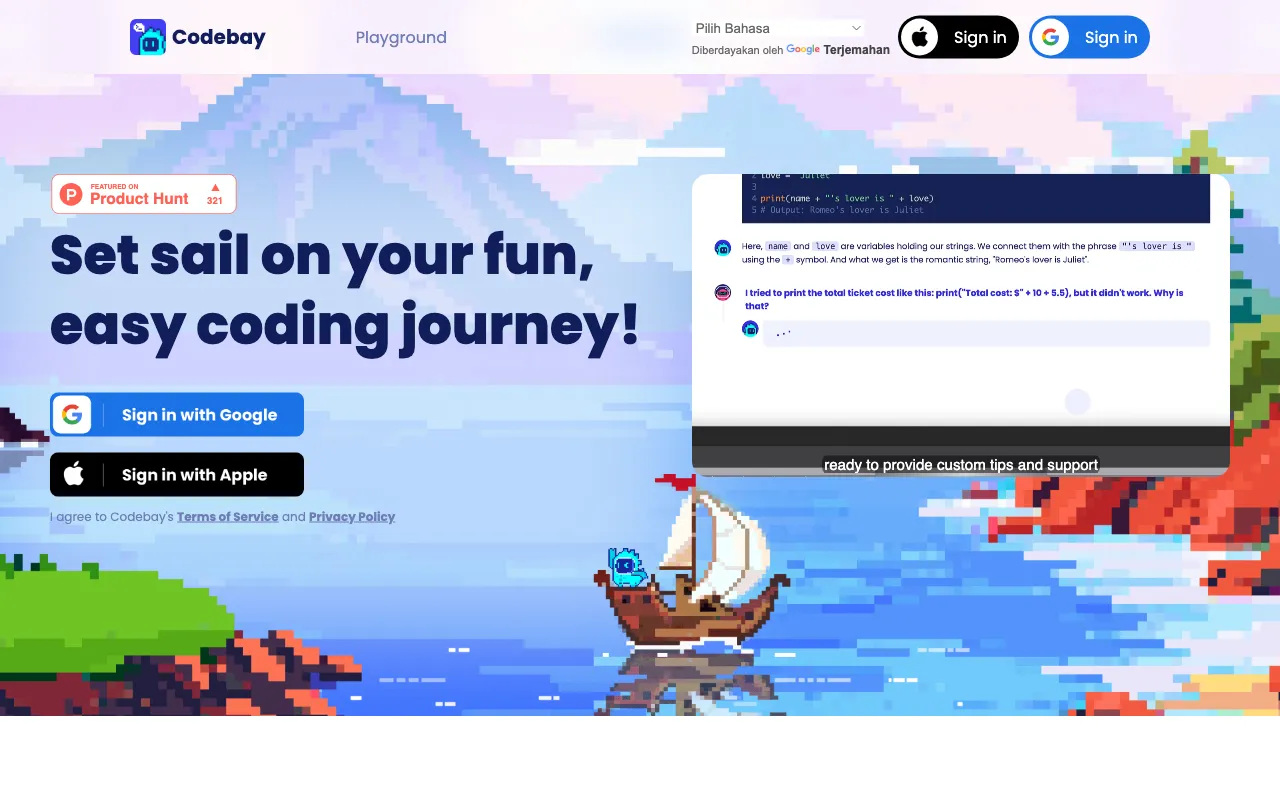 Codebay.ai — preview screenshot