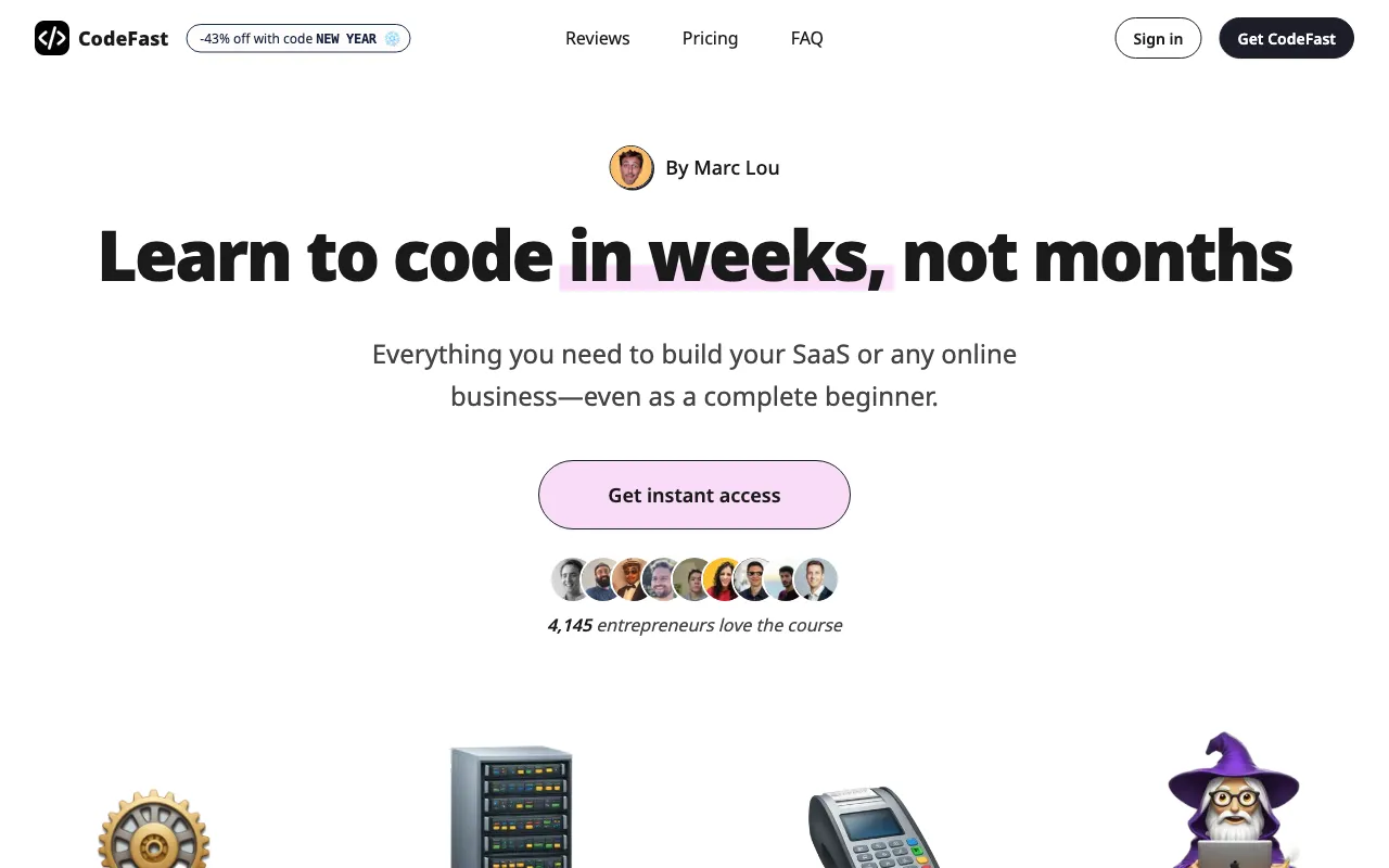 CodeFast — preview screenshot
