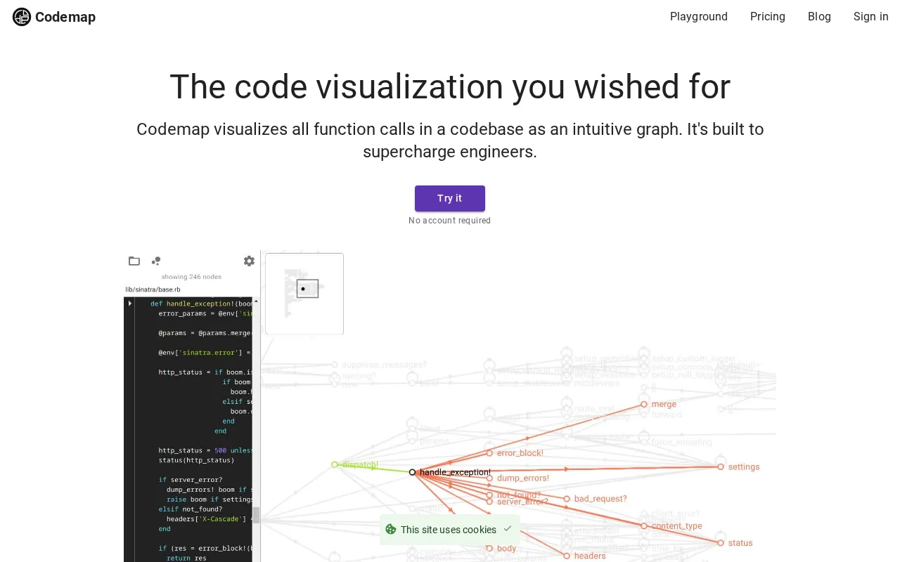 Codemap — preview screenshot