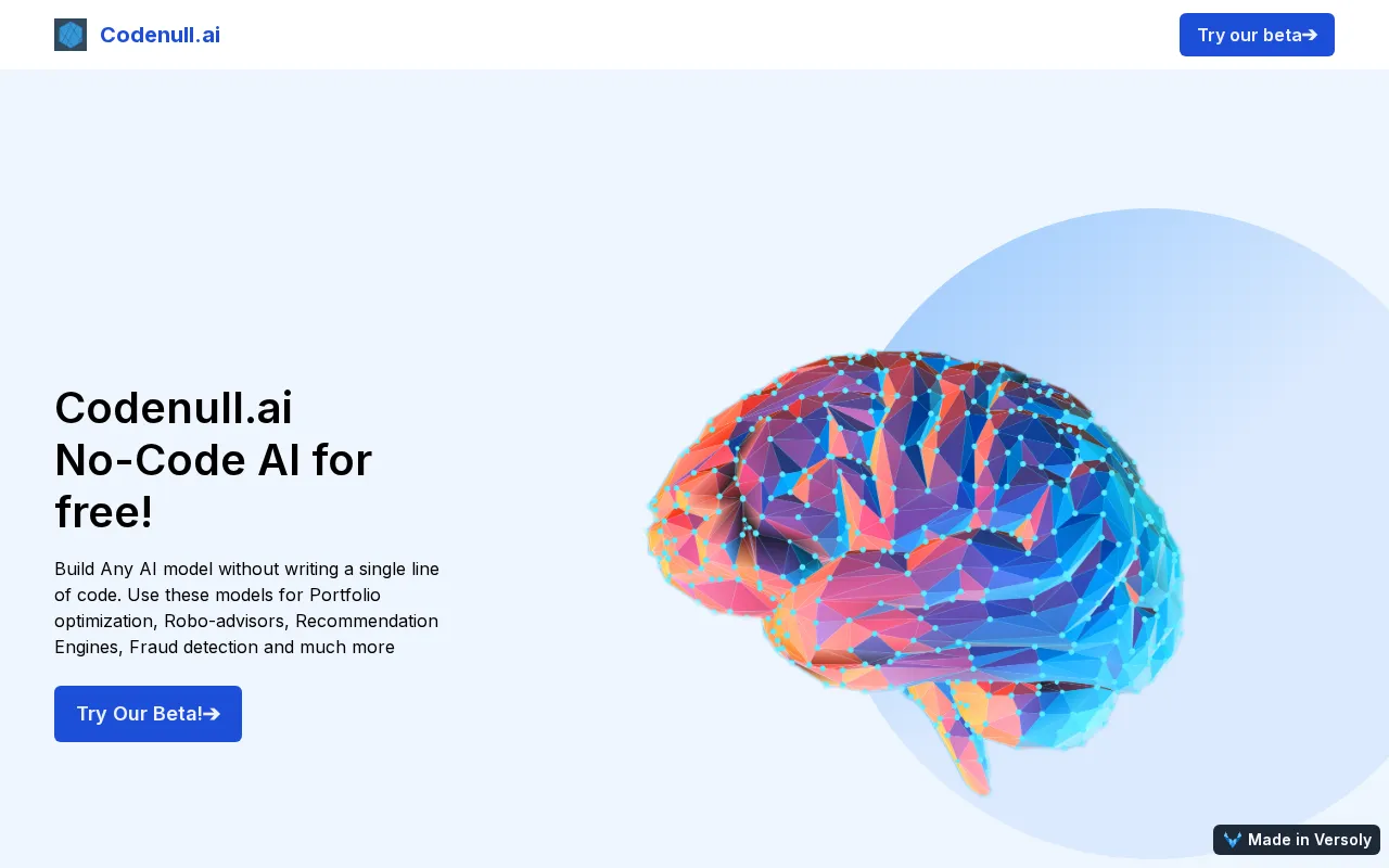 Codenull.ai — preview screenshot