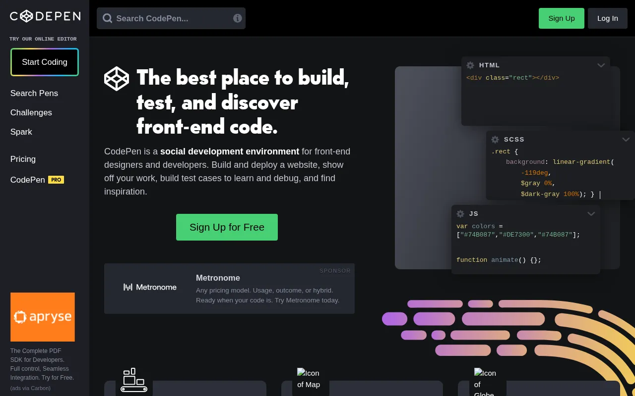CodePen — preview screenshot