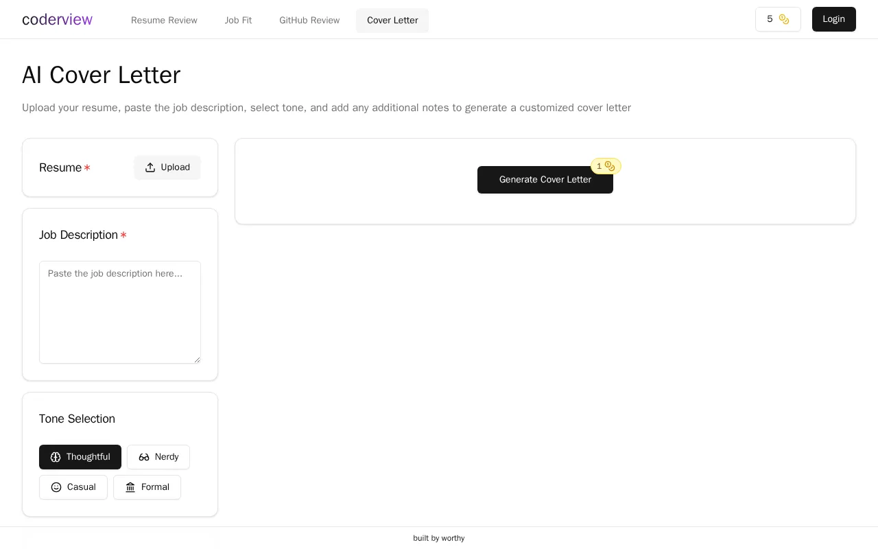 Coderview — preview screenshot