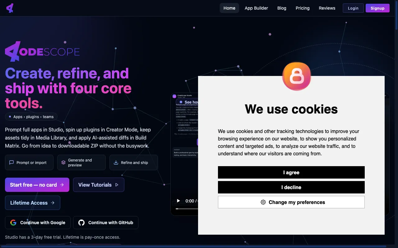 CodeScope — preview screenshot