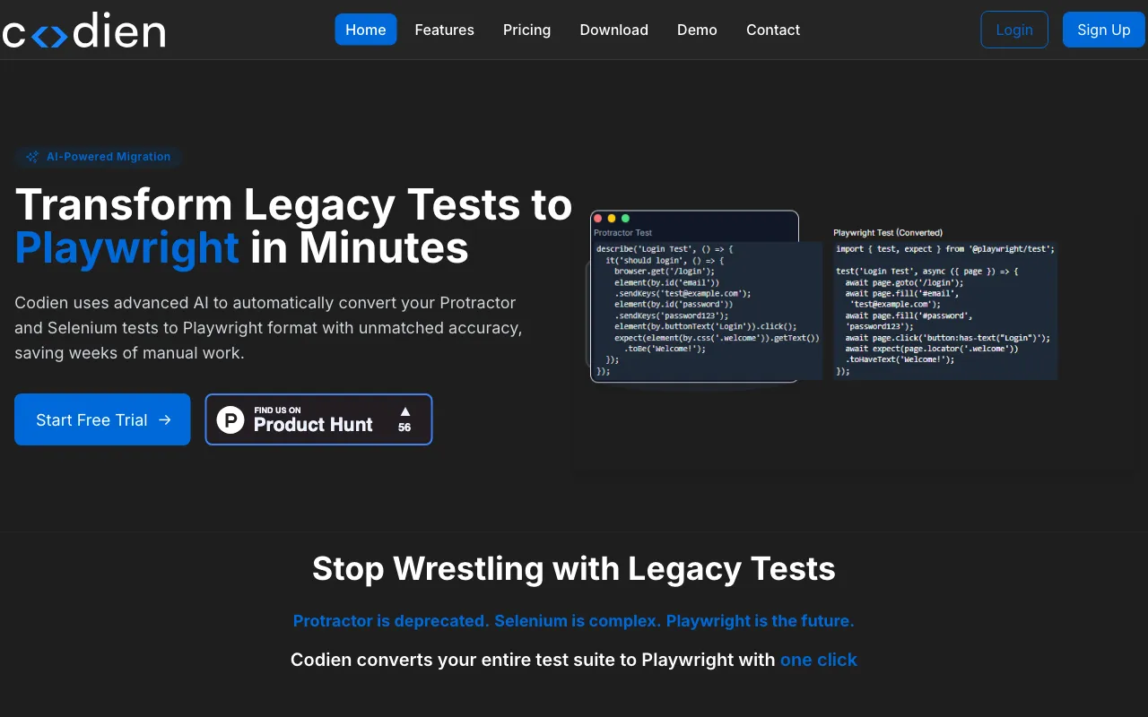 Codien — preview screenshot
