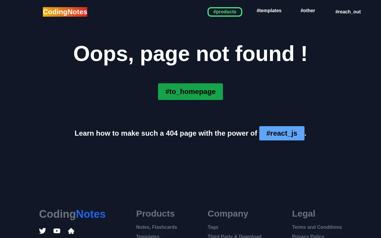 CodingNotes — pricing page