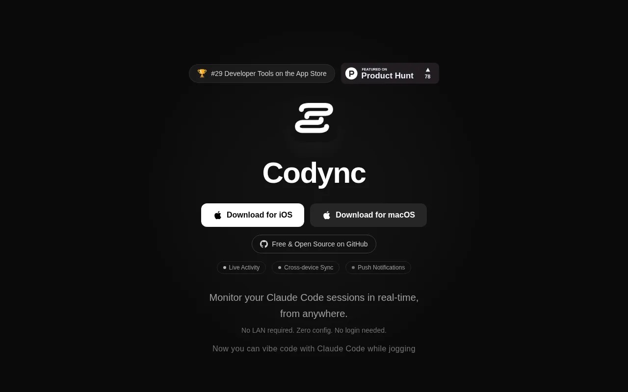 Codync — preview screenshot