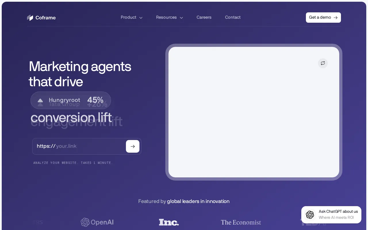Coframe — preview screenshot