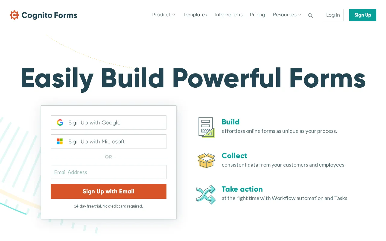 Cognito Forms — preview screenshot