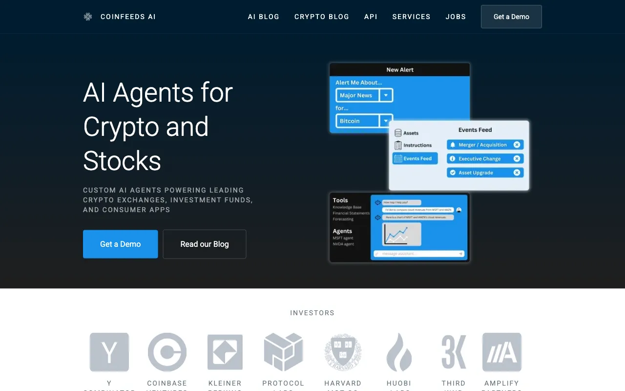 Coinfeeds — preview screenshot