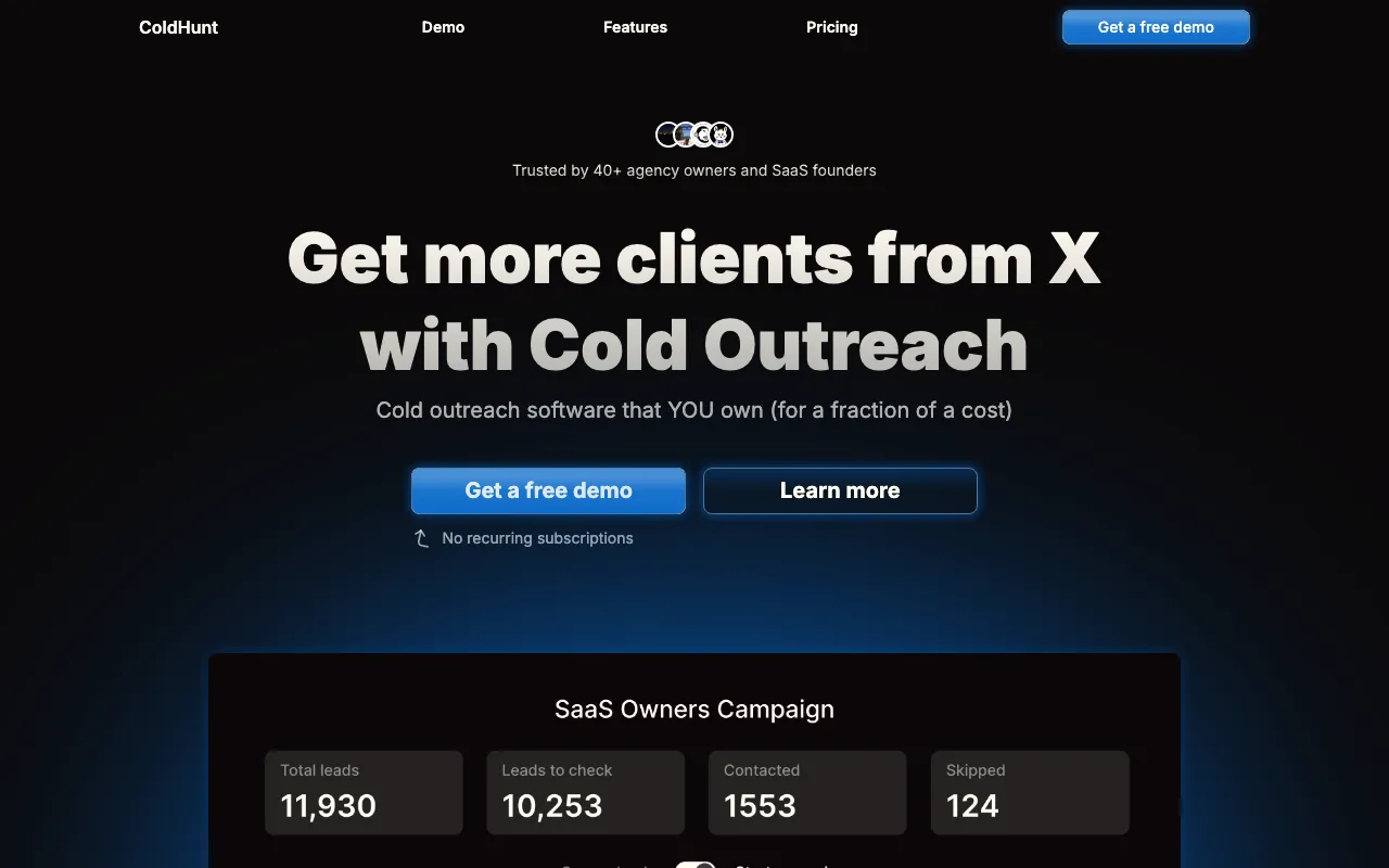 ColdHunt — preview screenshot