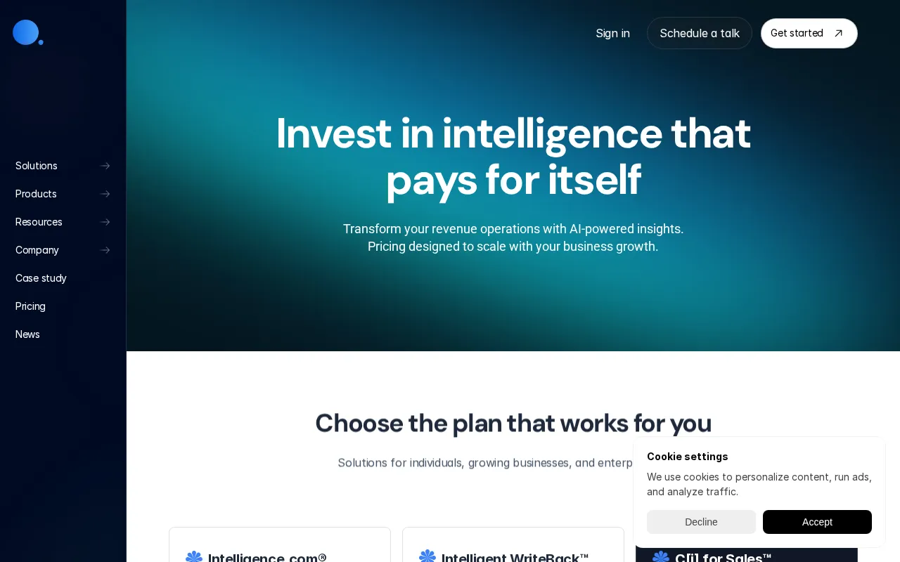 Collectivei — pricing page