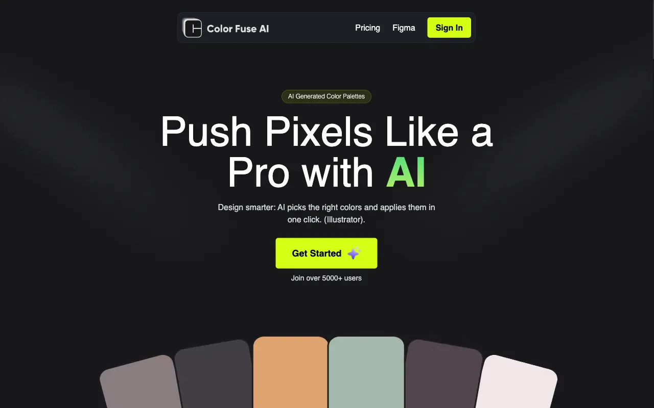 Color Fuse AI — preview screenshot