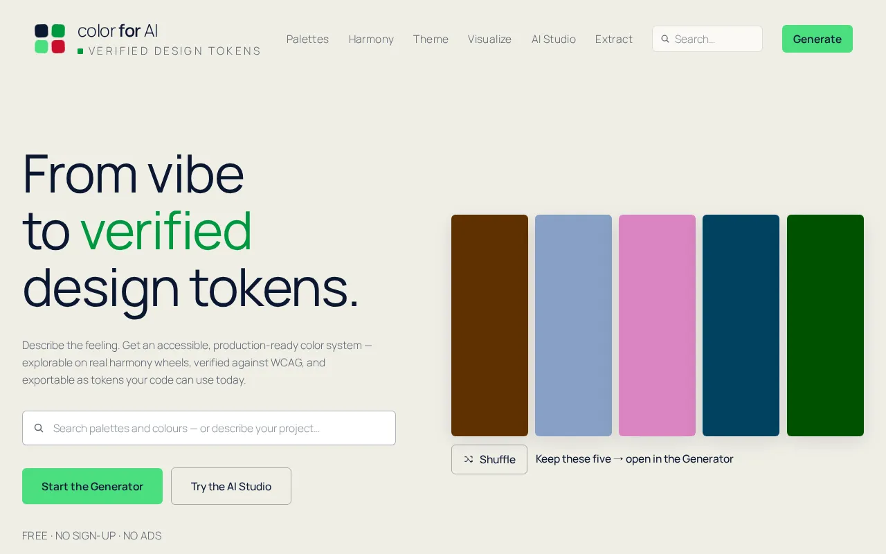 colorfor.ai — preview screenshot