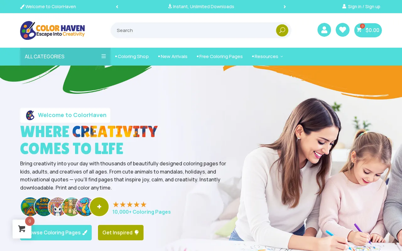 ColorHaven — preview screenshot