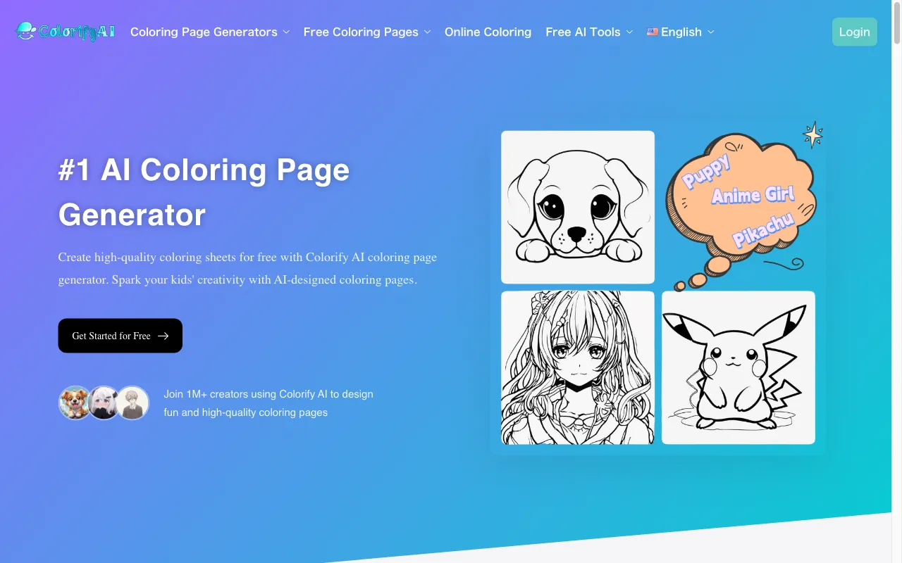 ColorifyAI — preview screenshot