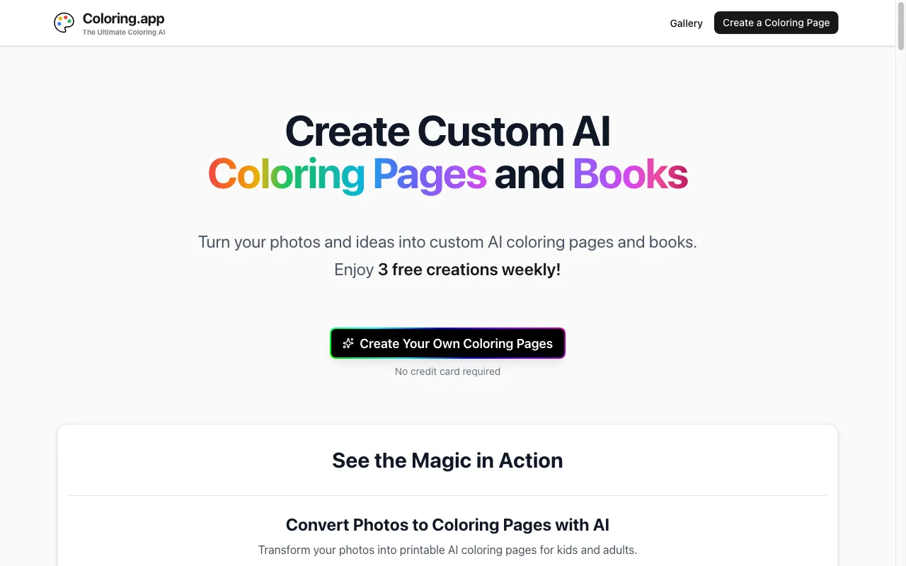 Coloring.app — preview screenshot