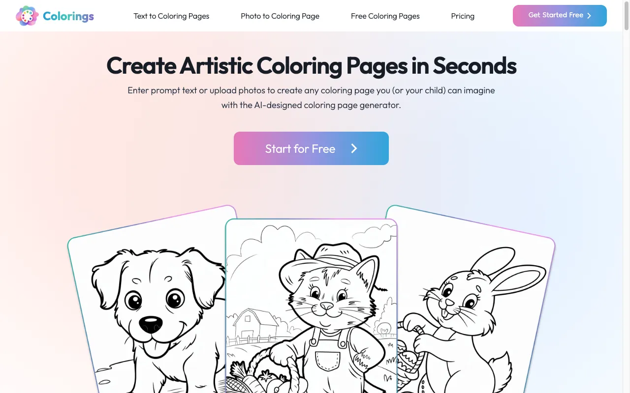 Colorings — preview screenshot