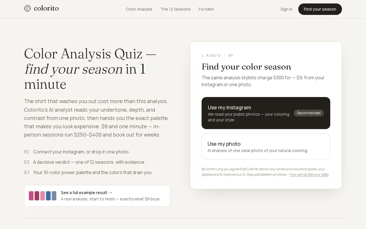 colorito — preview screenshot
