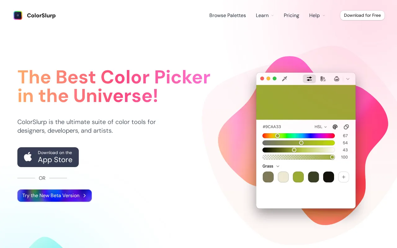 ColorSlurp — preview screenshot