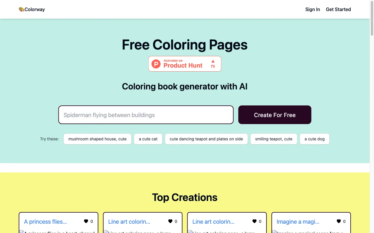Colorway AI — preview screenshot