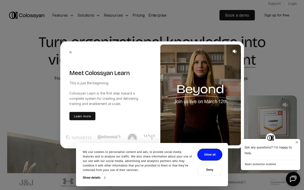 Colossyan — preview screenshot
