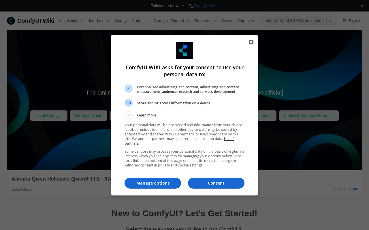 Comfyui Wiki — preview screenshot